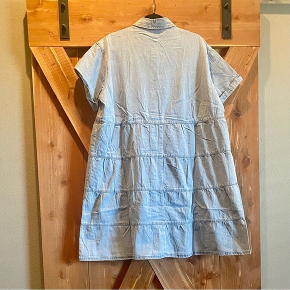 Andree By Unit Denim Dress - Picture 3 of 6